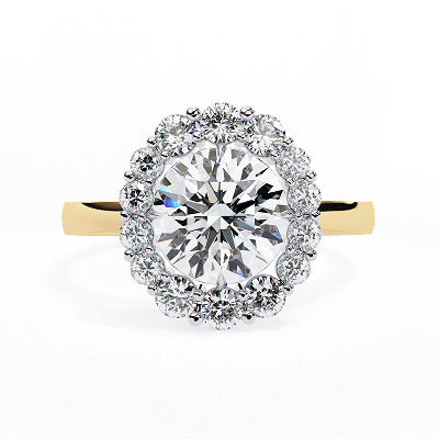 Halo Engagement Rings