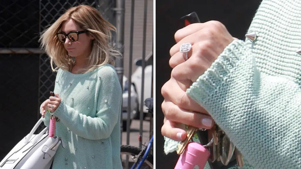 Ashley Tisdale Engagement Ring: A Dazzling Statement Piece