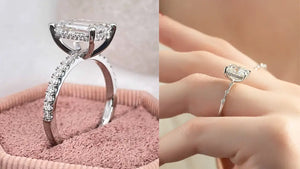 Invisible Hidden Halo Engagement Ring: A Modern Twist on Timeless Brilliance