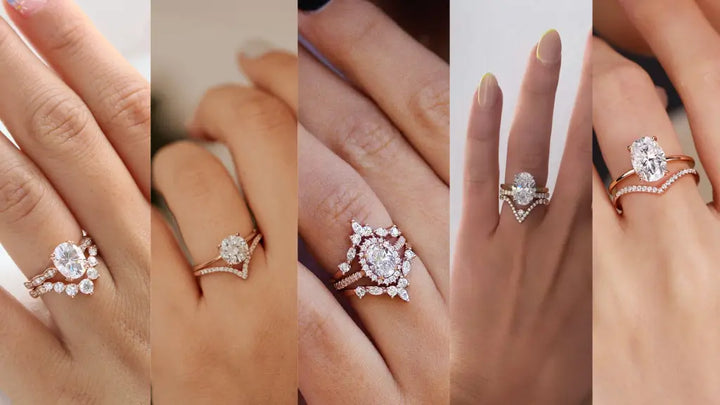 Curved Wedding Band with Solitaire Engagement Ring: The Perfect Match
