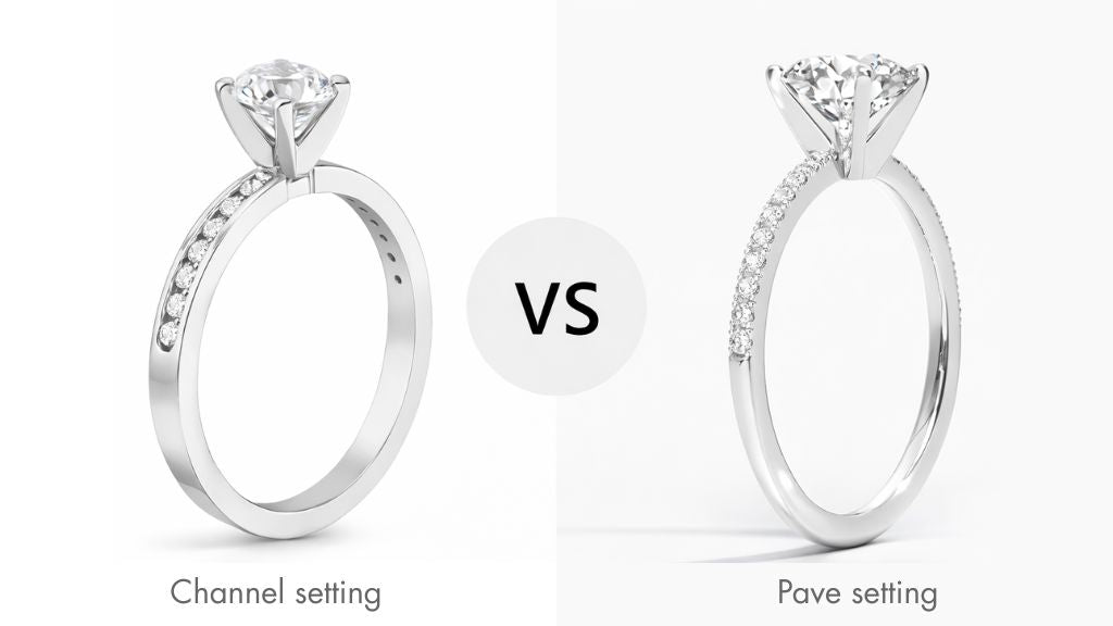 Channel Setting vs Pavé Setting: Which Diamond Setting Is Better?