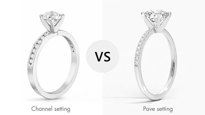 Channel Setting vs Pavé Setting: Which Diamond Setting Is Better?