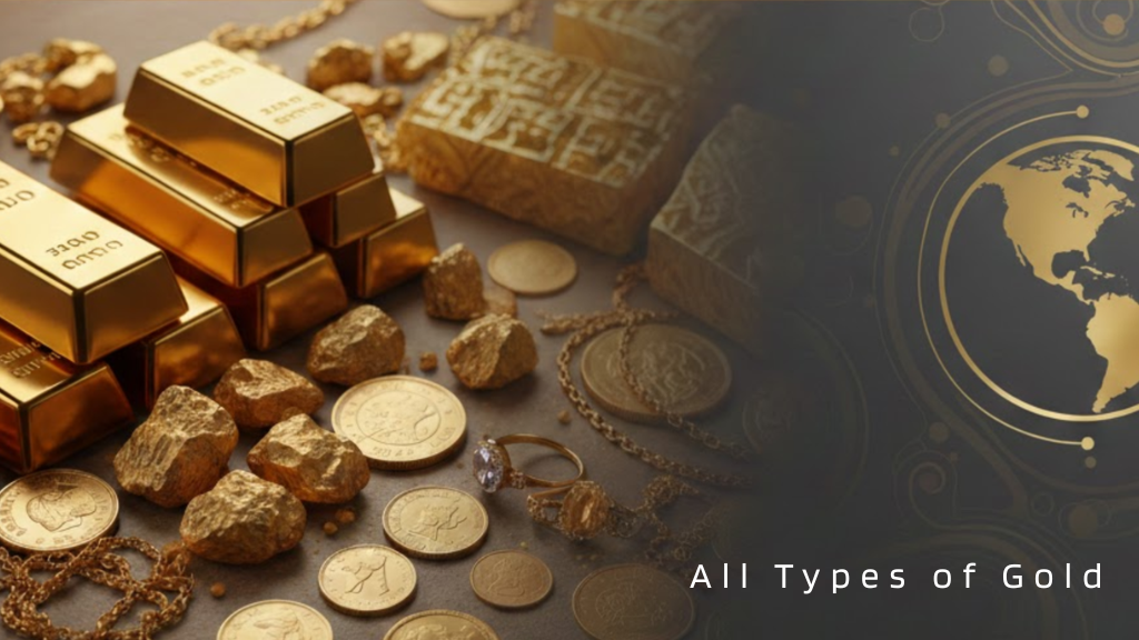 All Types of Gold: Complete Guide to Gold Purity, Colors & Forms