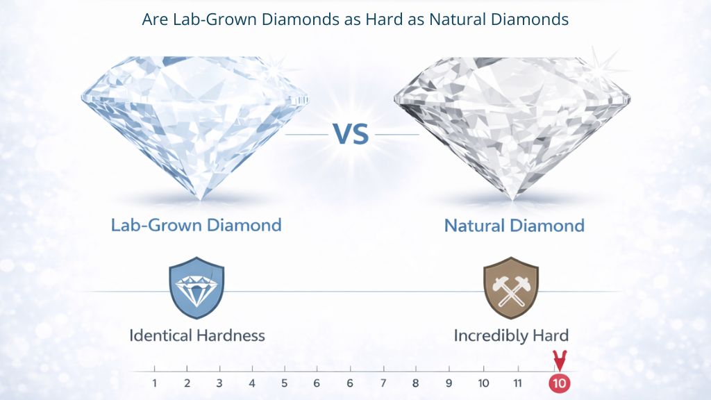 Are Lab-Grown Diamonds as Hard as Natural Diamonds?