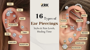 16 types of Ear Piercings:  Styles & Pain Levels, Healing Time