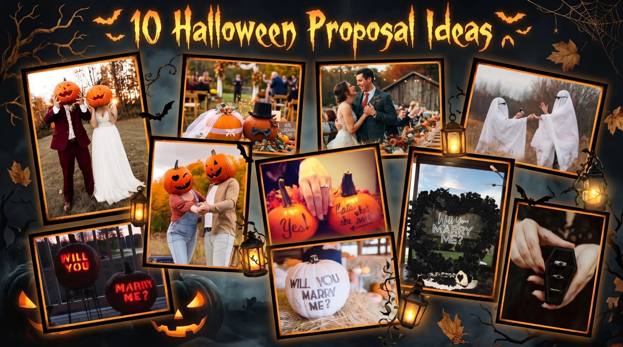10 Halloween Proposal Ideas That Are Spooky, Sweet & Unforgettable