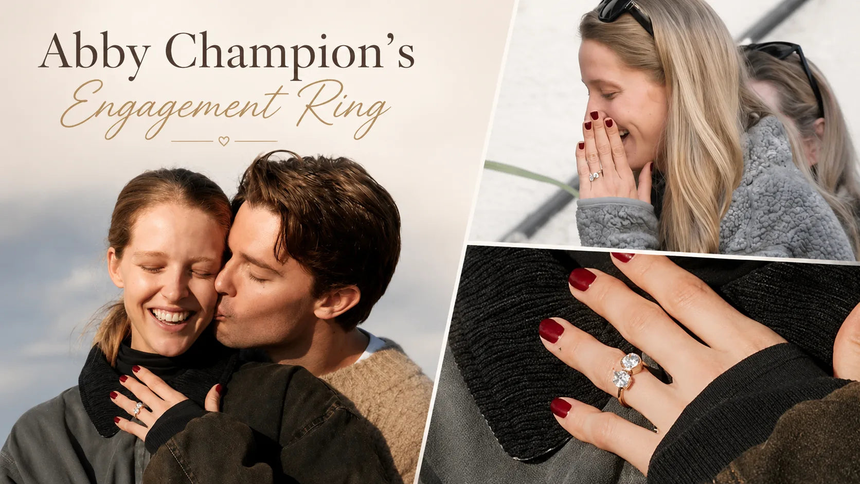 Abby Champion’s Engagement Ring – Stunning Toi et Moi Masterpiece
