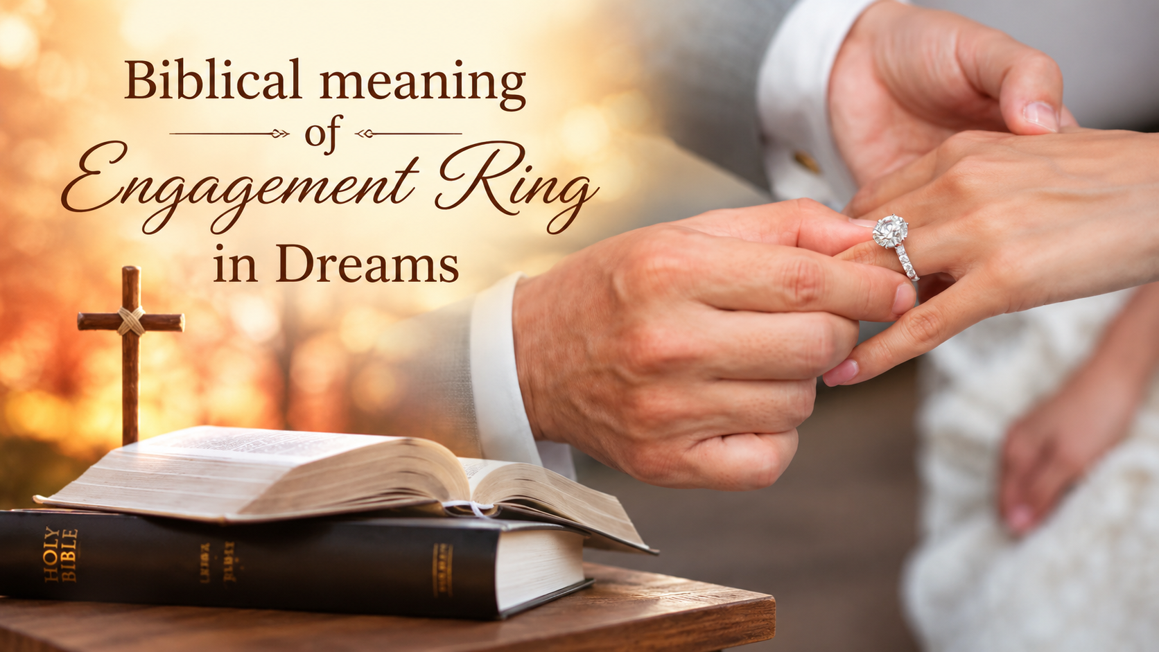 Biblical meaning of Engagement Ring in Dreams