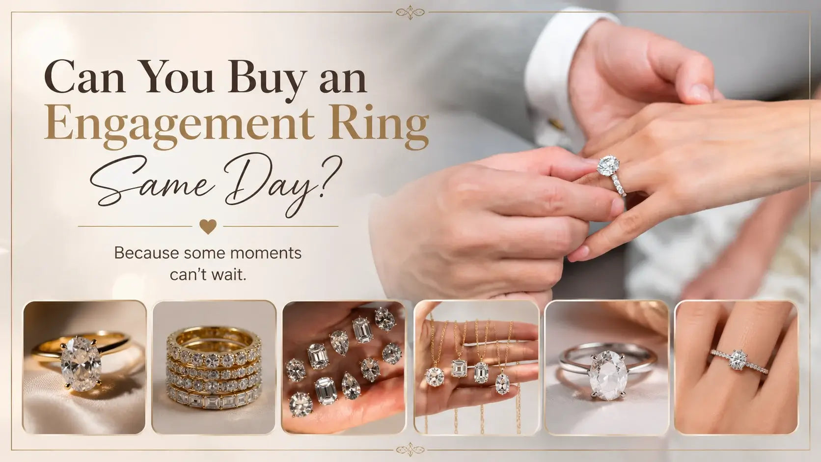 Can You Buy an Engagement Ring Same Day?