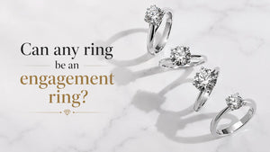 Can any ring be an engagement ring?