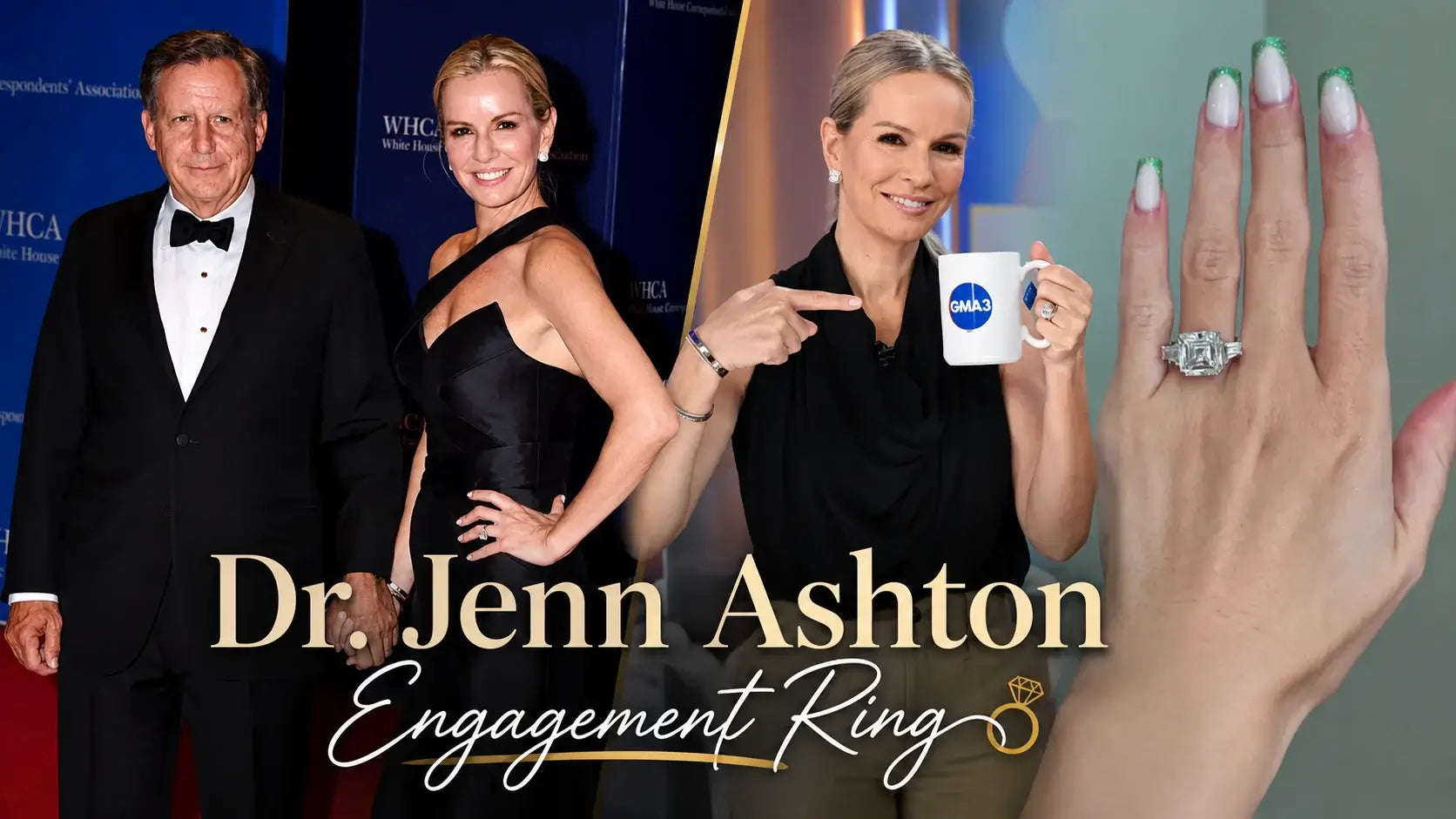 Dr. Jenn Ashton Engagement Ring | Celebrity Engagement Ring Look