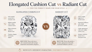 Elongated Cushion Cut vs Radiant Cut