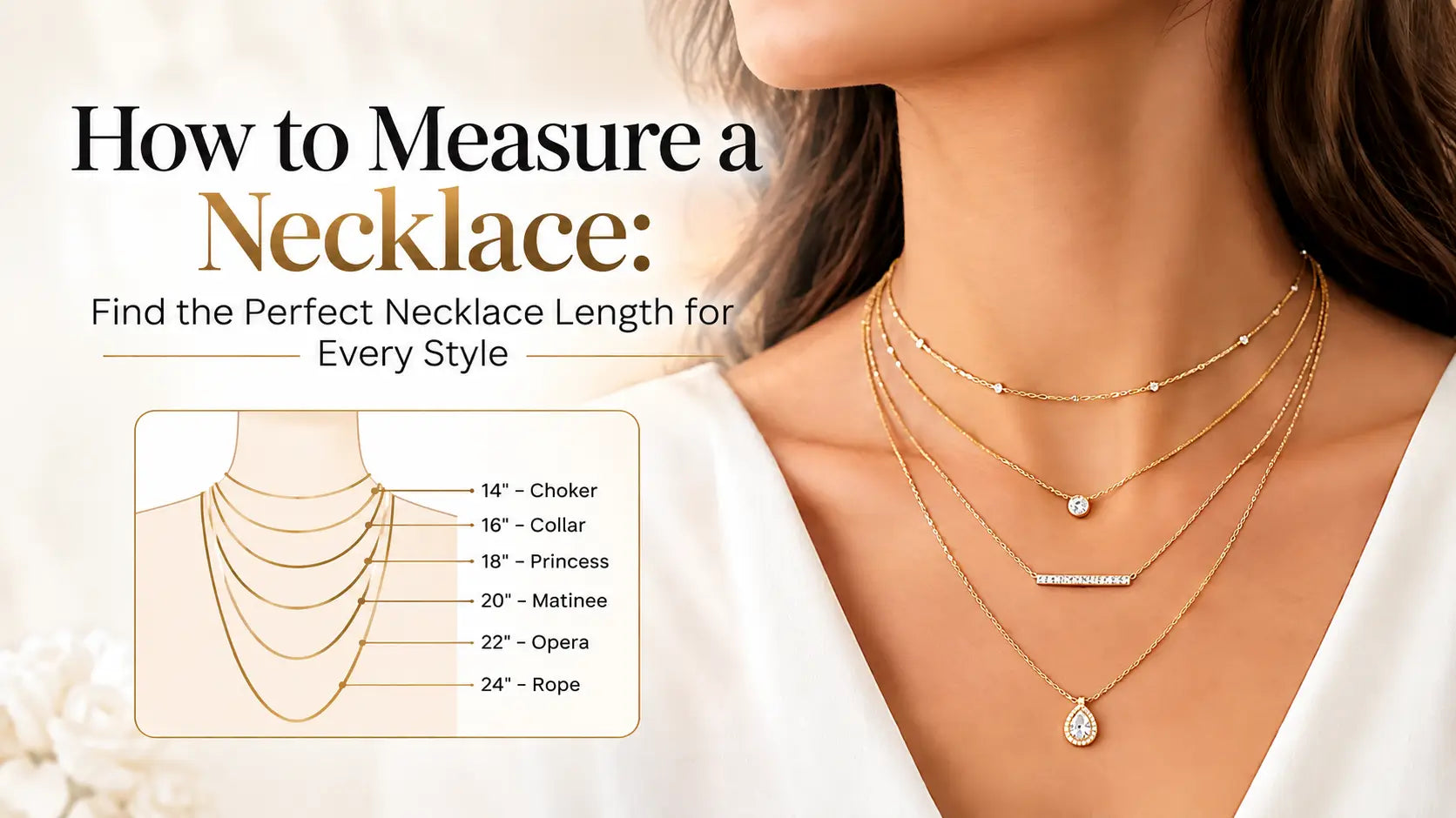How to Measure a Necklace: Find the Perfect Necklace Length for Every Style