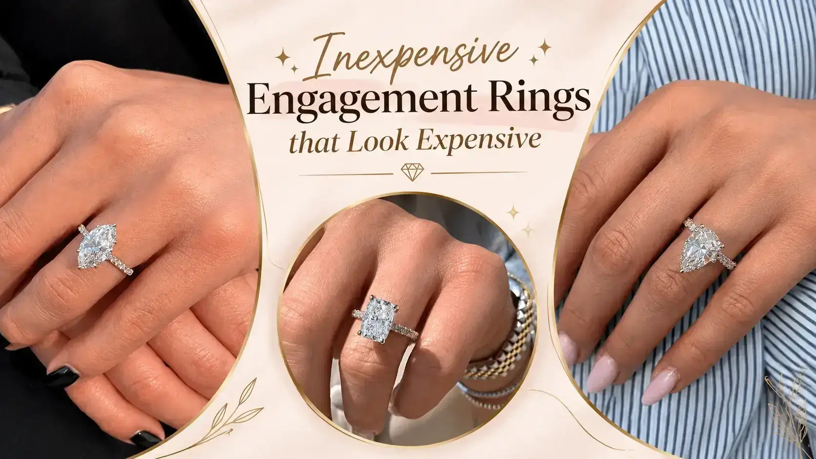 Inexpensive Engagement Rings that Look Expensive