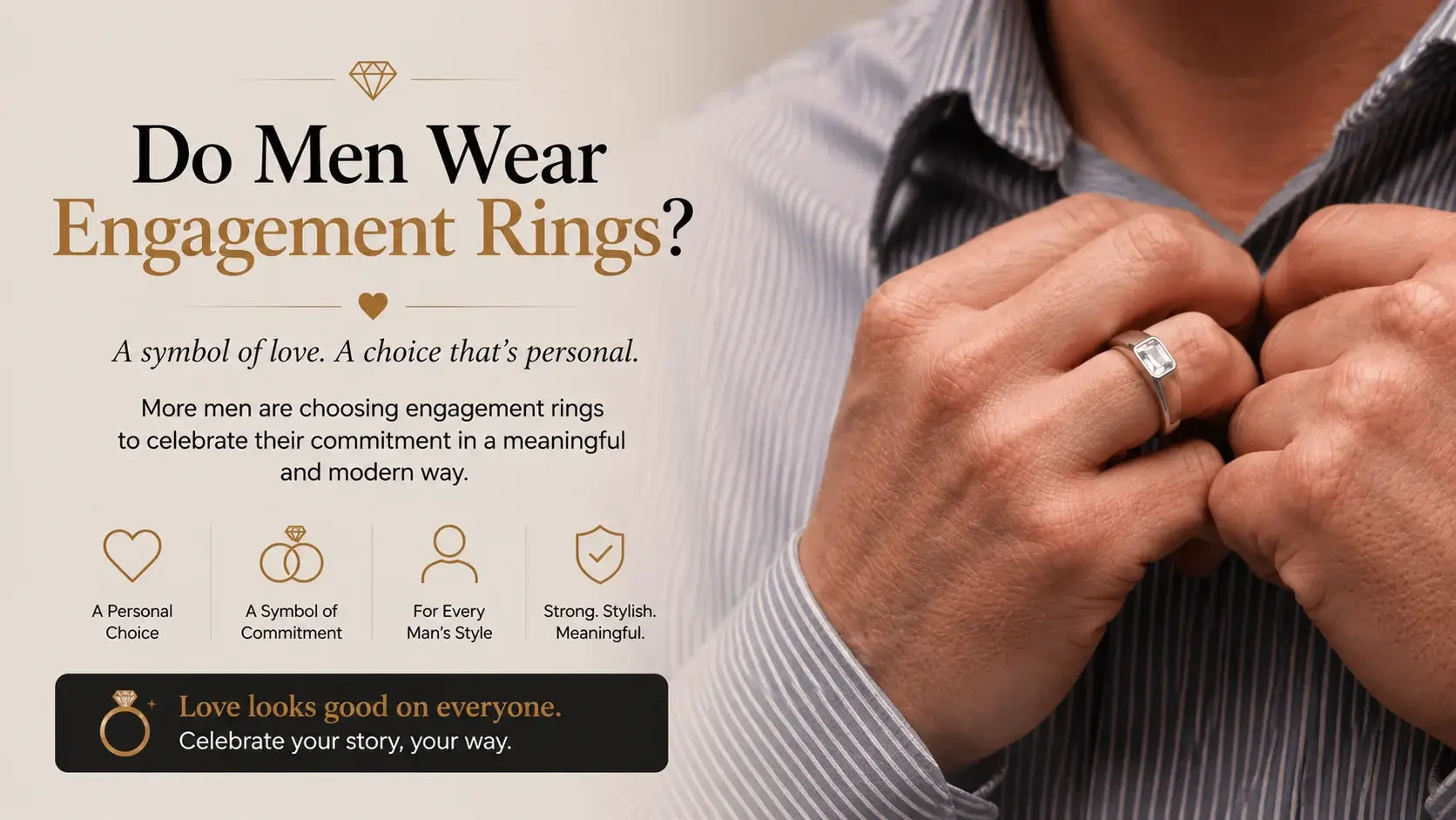 Do Men Wear Engagement Rings? A Growing Trend in Modern Love