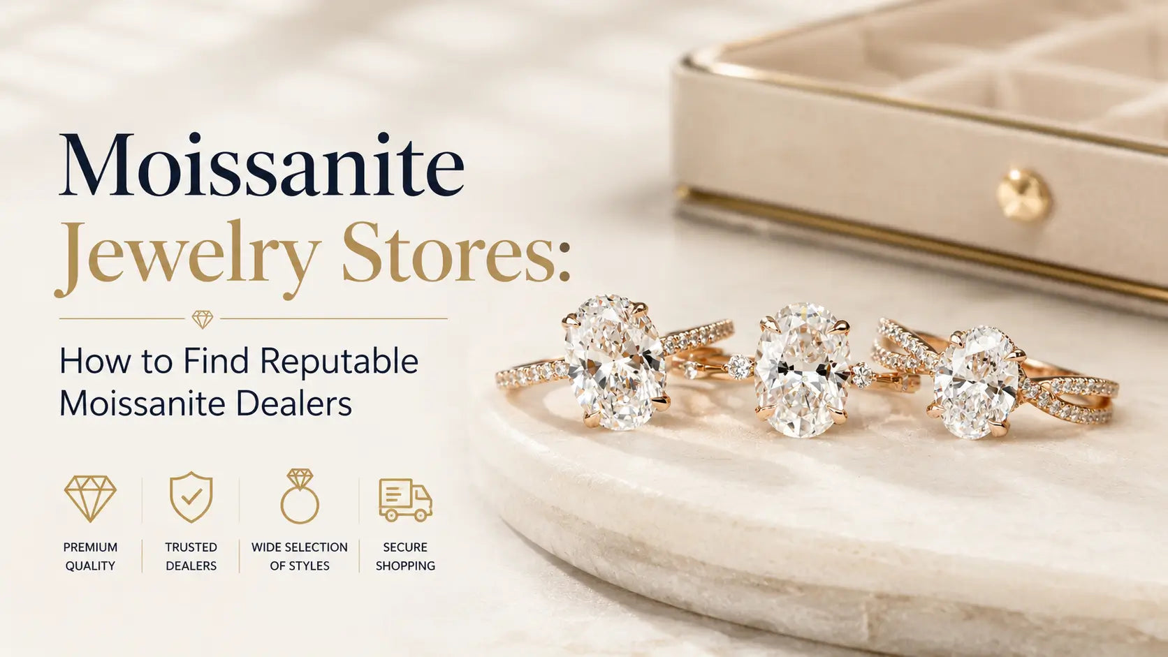 Moissanite Jewelry Stores: How to Find Reputable Moissanite Dealers