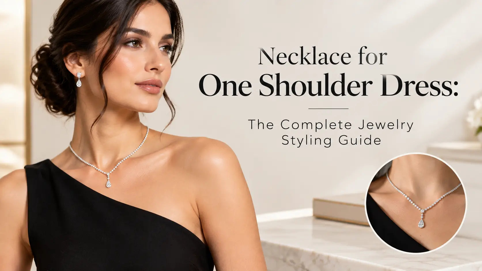 Necklace for One Shoulder Dress: The Complete Styling Guide