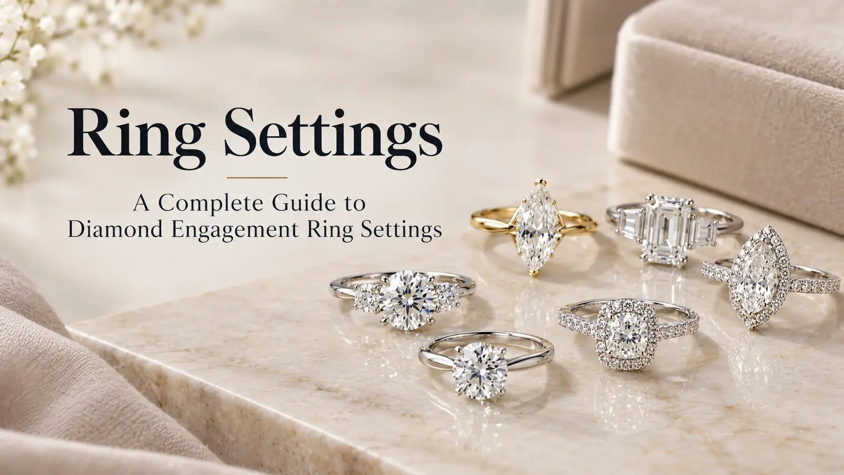 Ring Settings: A Complete Guide to Diamond Engagement Ring Settings