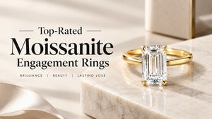 Top Rated Moissanite Engagement Rings