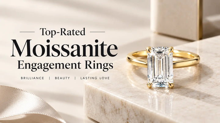 Top Rated Moissanite Engagement Rings