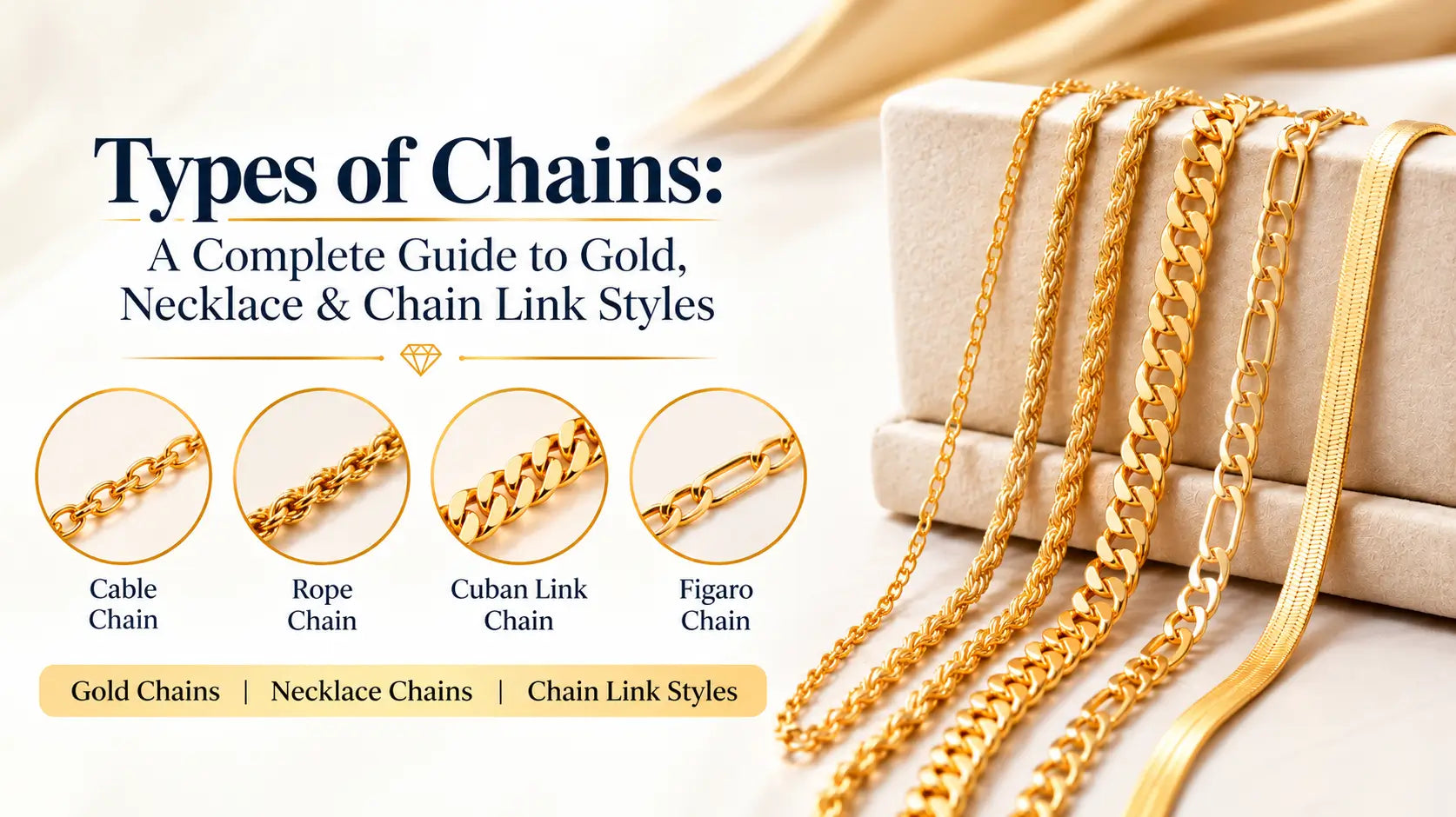 Types of Chains: A Complete Guide to Gold, Necklace & Styles