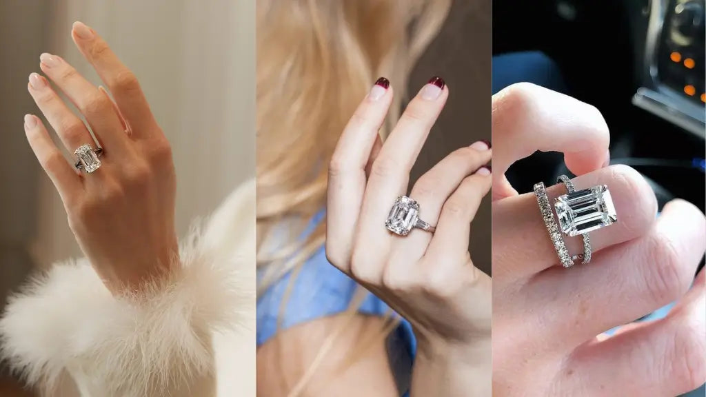 Emerald-cut Engagement Rings in New York City