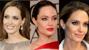 Angelina Jolie’s Earrings: Timeless Round Elegance