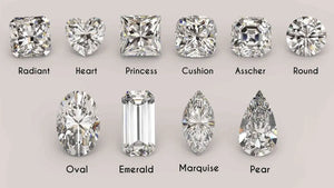 Types of Diamond Cuts and Shapes - Guide by KRK Jewels