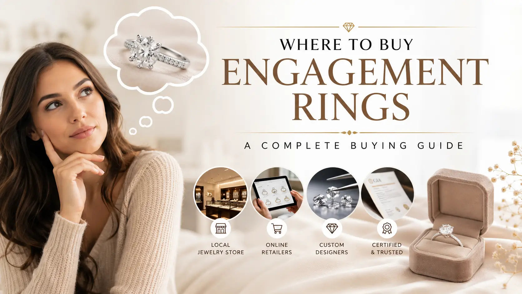 Where to Buy Engagement Rings: A Complete Buying Guide
