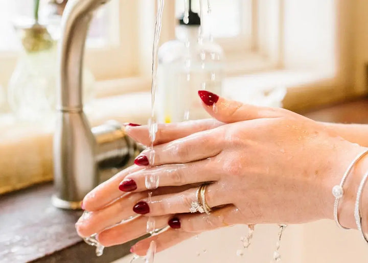 Can you wash your hands with engagement ring?