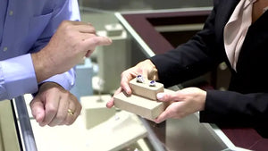 Does the man buy his own Engagement Ring?