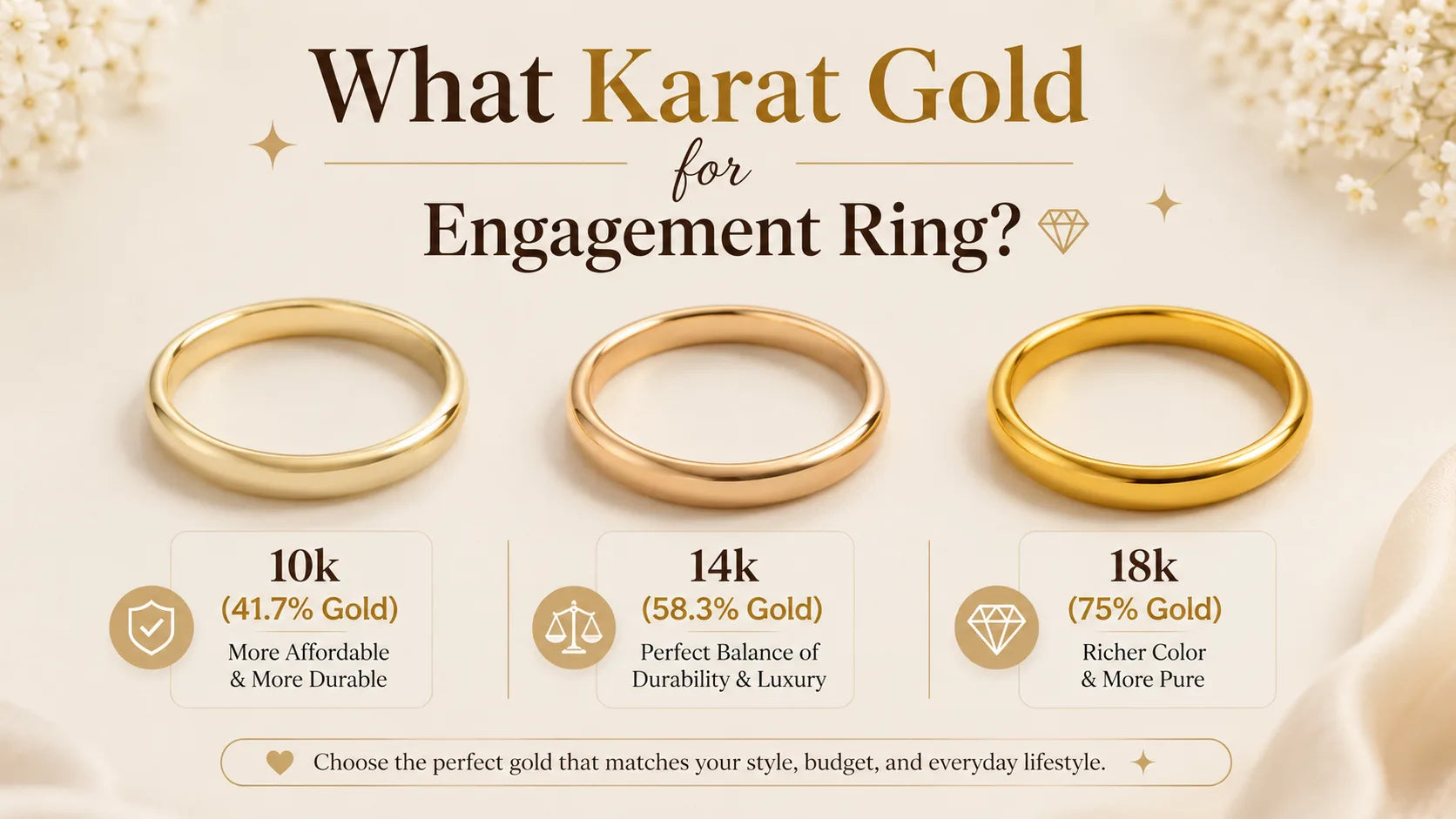 What Karat Gold for Engagement Ring?