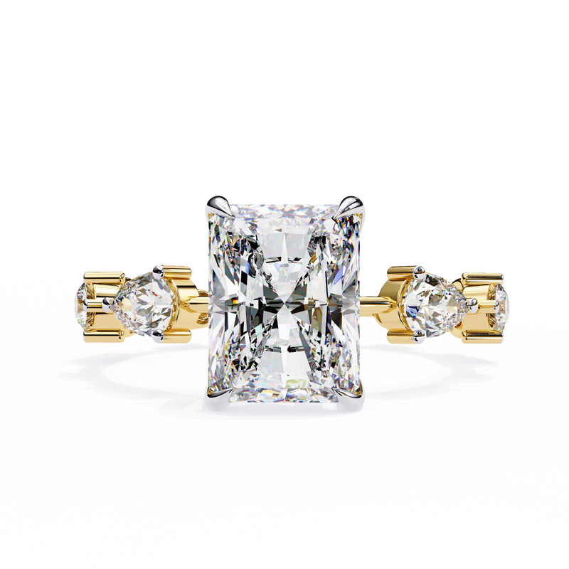 Accent Engagement Rings