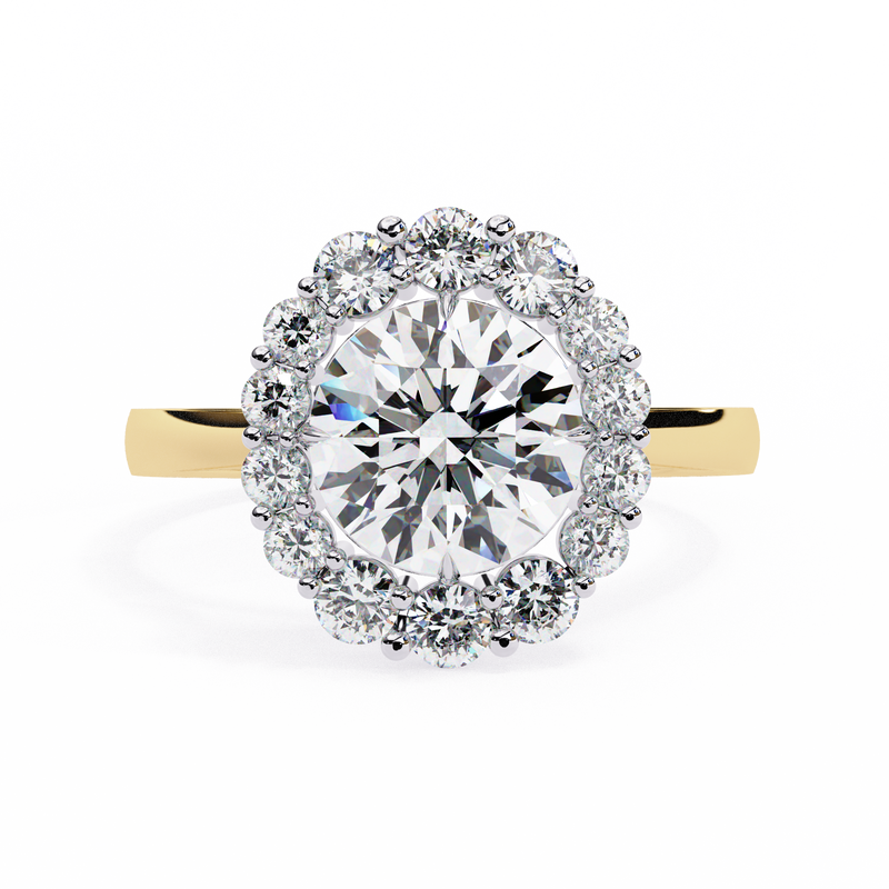 Halo Engagement Rings