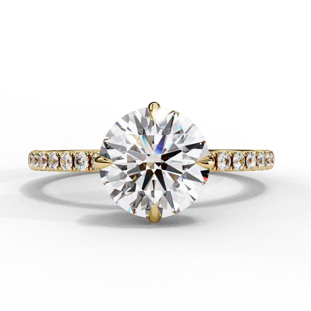 Fire and Ice Ring | Fire Over Ice Engagement Ring