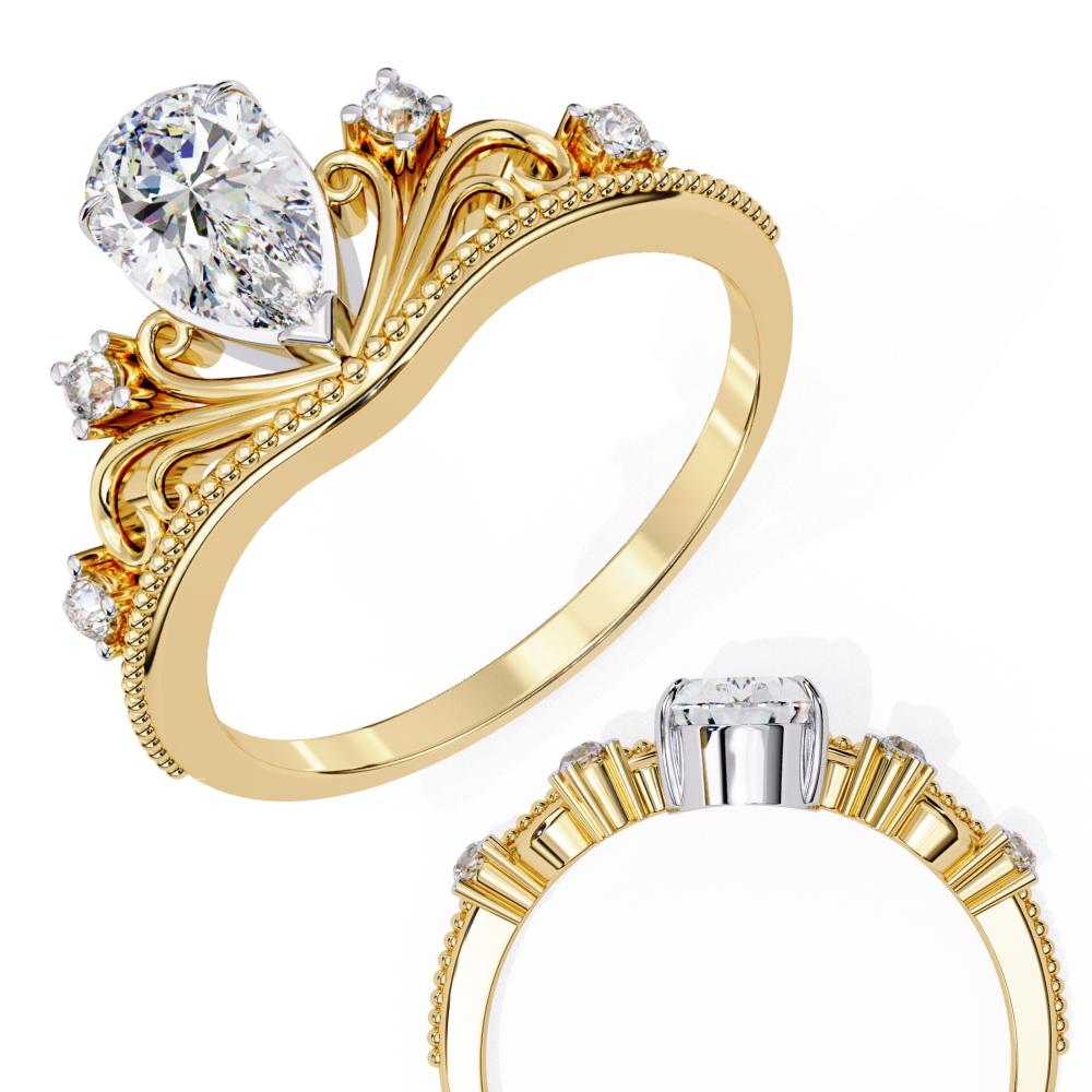 Whimsical Engagement Rings