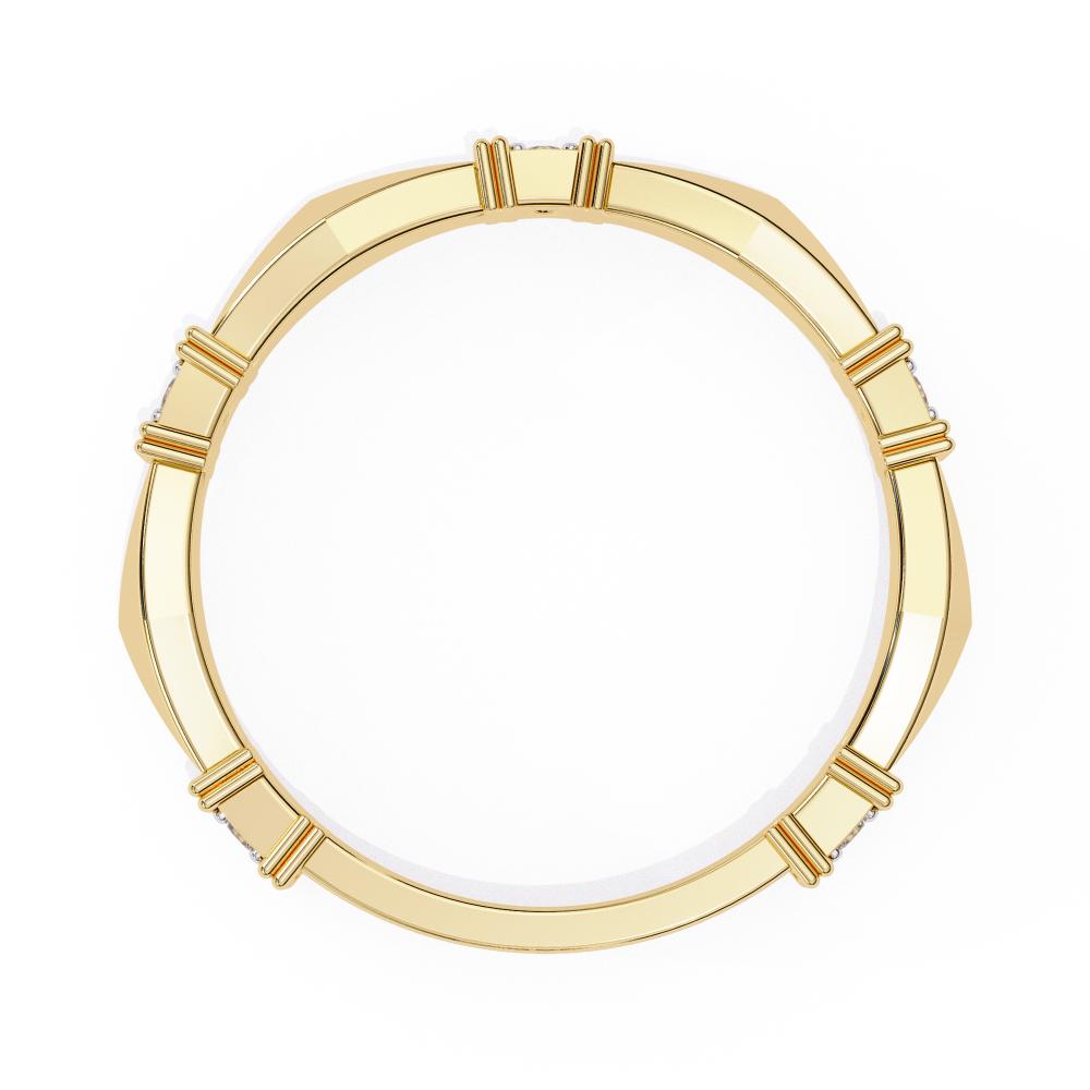 Geometrical Stackable Wedding Band