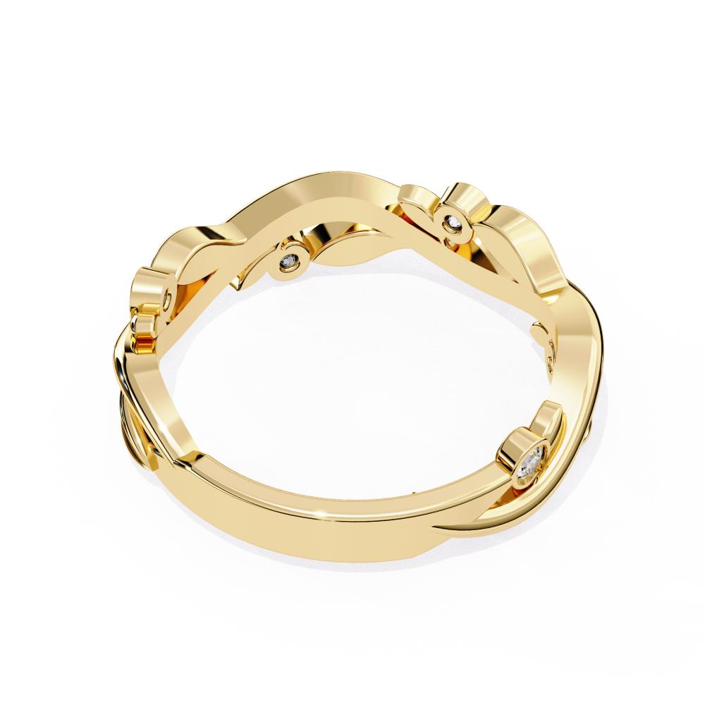 Unique Stackable Wedding Band