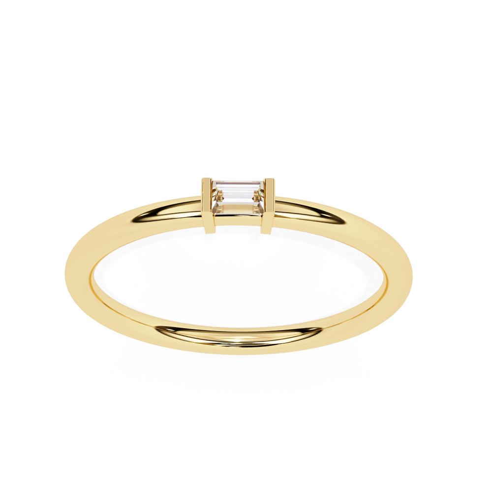 Baguette Bar Set Wedding Band