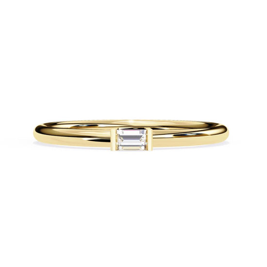 Baguette Bar Set Wedding Band