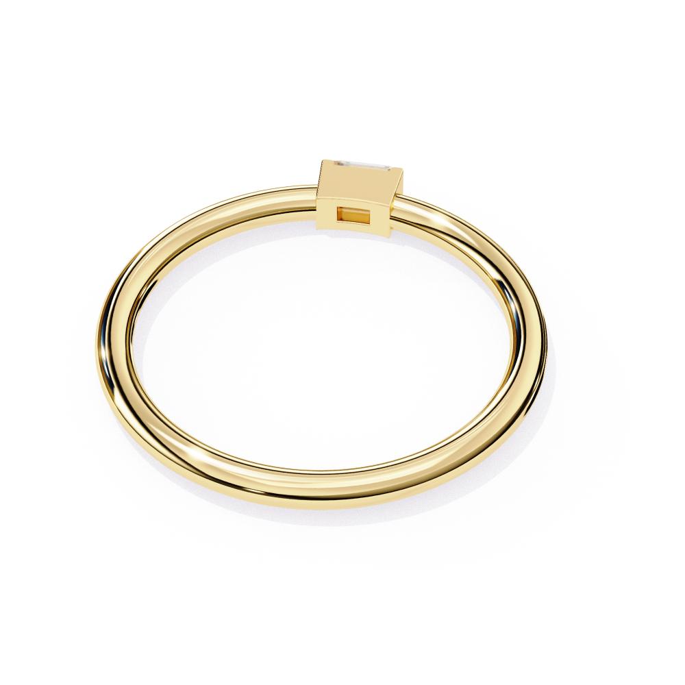 Baguette Bar Set Wedding Band