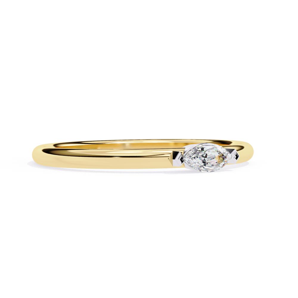 Marquise Bar Set Wedding Band