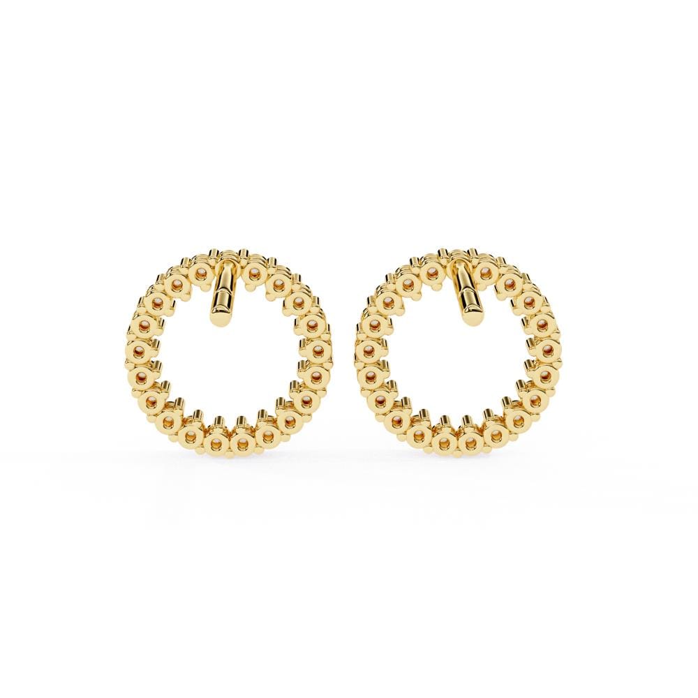 Round Circle Style Earrings