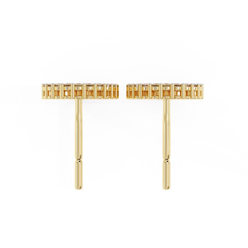 Open Circle Earrings Studs