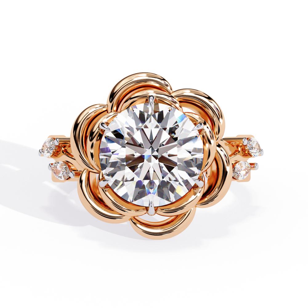 Peony Engagement Ring