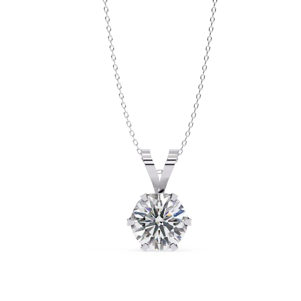 Single Diamond Necklace