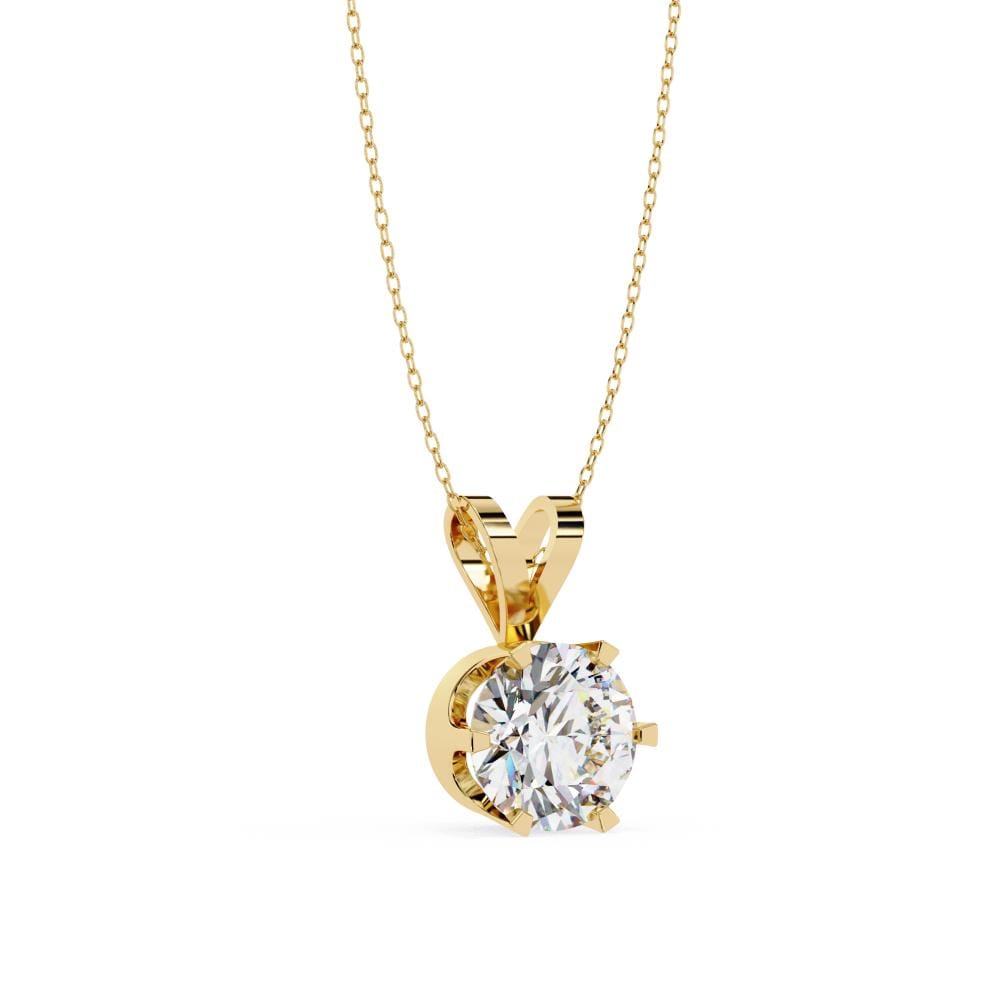 Single Diamond Necklace