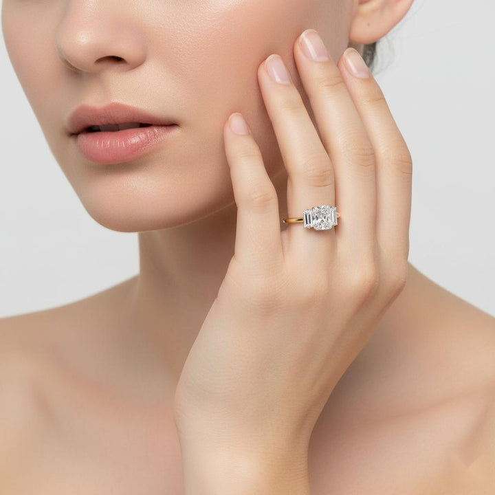 Mirror Diamond Ring