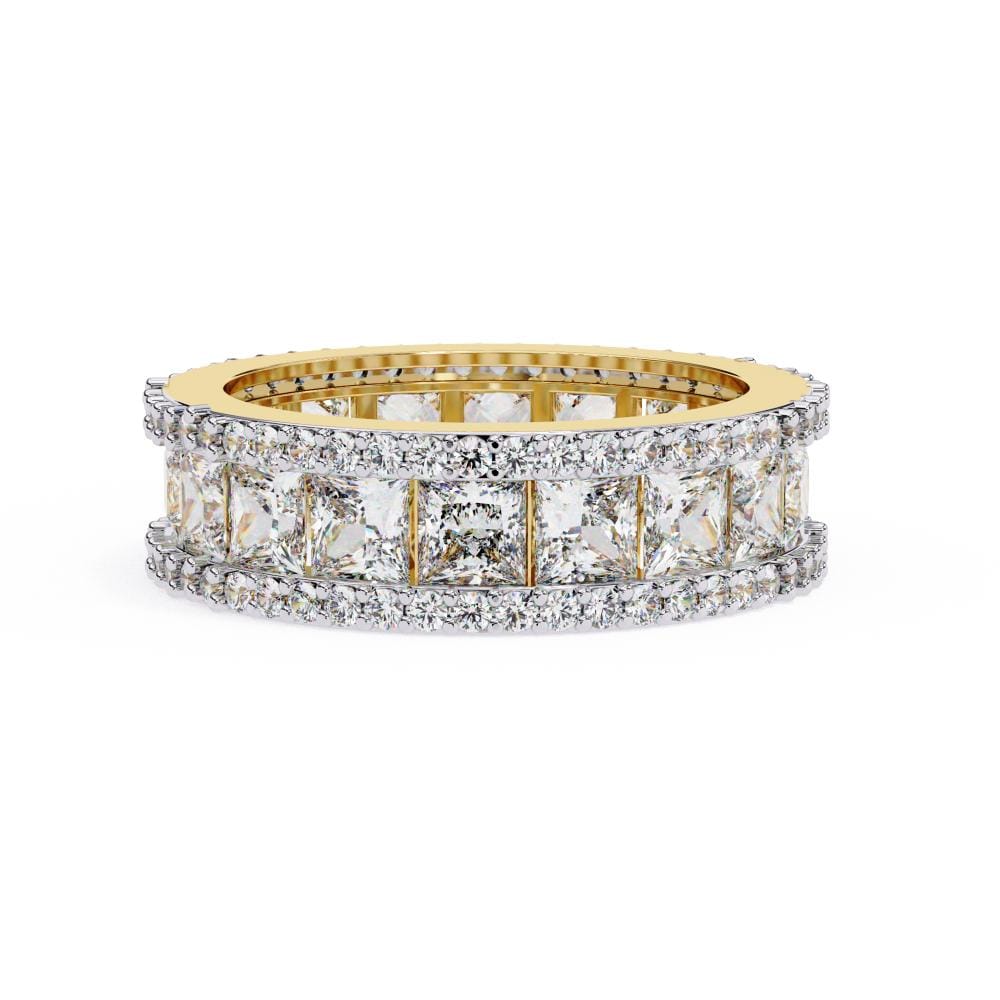 Princess Full Eternity Wedding Band