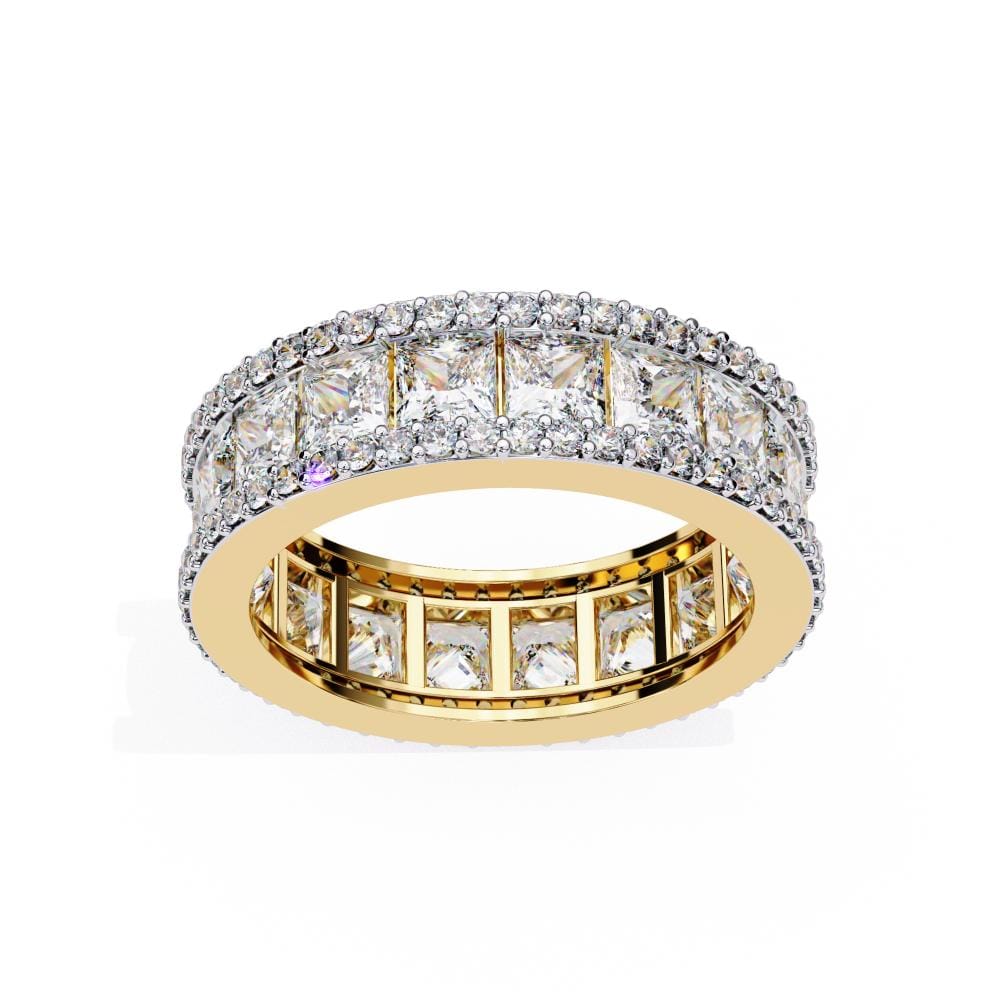 Princess Full Eternity Wedding Band